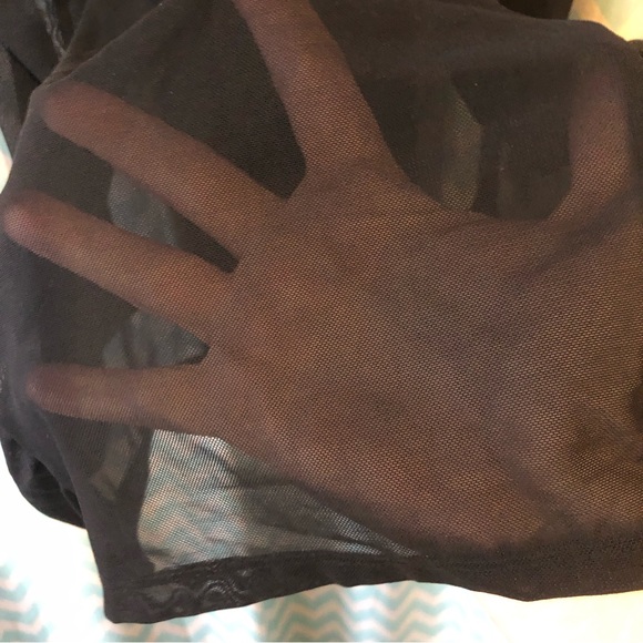 Lane Bryant Seriously Sexy black edgy underwire chemise size 18/20 NWT - Picture 3 of 10